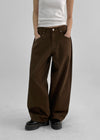 (UNISEX) Lugreen Balloon Wide Cotton Pants