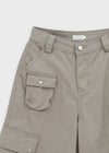 Pantalons Cargo Tutum Bermuda (Ensemble de Ceinture)