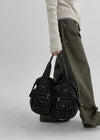 Rakim Vintage Leather Two Way Shoulder Bag