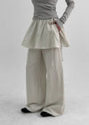 Cotive SET - Wrap skirt, Wide pants