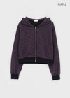 Tsuaki Stripe Sweat à Capuche Zippé