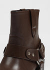 Dunbar Biker Buckle Ankle Boots