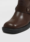 Dunbar Biker Buckle Ankle Boots