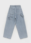 Pantalons en denim large Hill Rent Carfender