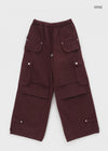 Chet Ball Rivet Cargo Banding Two -way Pants