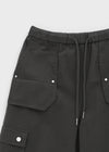 Chet Ball Rivet Cargo Banding Two -way Pants