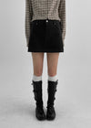 Karting Buckle Lace-up Long Boots (Cowhide)