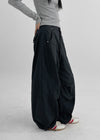 Monville Cut Two-way Cotton Pants