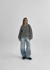 Pantalons en denim large Wyvern Wash