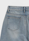 Pantalons en denim large Wyvern Wash