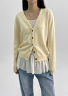 Musto Loose Fit V-neck Knit Cardigan (30% lana)