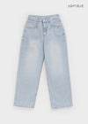 Pantalons en denim droit Rioz