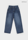 Rioz Waschbare Gerade Denim-Hose