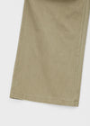 Pantalones Cargo de Pigmento de Banda Trasera Belmont