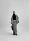 (UNISEX) Danyel Pigment Two-way Hood Zipup (Set Purchase)