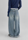 Lumkin Wasch Bijo Weite Denim-Hose