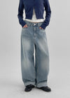 Lumkin Wasch Bijo Weite Denim-Hose