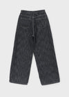 Comfin Non-fade Wide Denim Pants