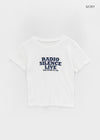 Polybean Lettering Short Sleeve T-shirt