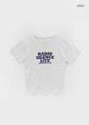 Polybean Lettering Short Sleeve T-shirt