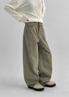 Rakuit Wide Cotton Pants