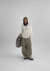 Rakuit Wide Cotton Pants