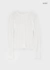 Lavits See -through Long Sleeve T-shirt (Wool 30%)