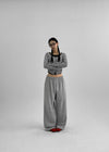 Shapo Low Banding Wide String Pants