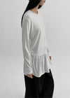 Elvito Frill Layered Long Sleeve T-shirt