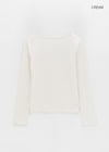 Trill sa Basic Boat Neck Long Sleeve T-shirt