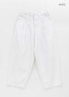 (UNISEX) Allin Back Banding Pintuck Balloon Two-way Pants