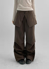 Zenmerin SET - Rap Skirt, Shirring Pants