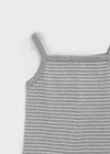 Ttin Stripe Ribbed Sleeveless