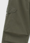 (UNISEX) Periting Parachute Cargo Wide Two-Way Pants