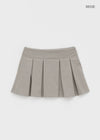 Rohe Stripe Pleated Mini Skirt Pants