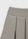 Rohe Stripe Pleated Mini Skirt Pants