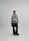 Hoots Stripe Collar Knit