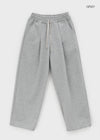 (UNISEX) Trong Pintuck Wide String Pants