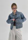 Muffling Denim Jacket