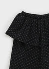 Stor Dot Layered Skirt Pants