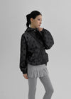 Melven Dot High Neck Wind Breaker Jumper