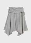 Lop Ten Unsealed Flare Midi Skirt