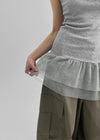 Rosette Frill Layered Rice