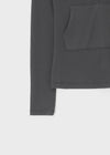 Pommis Ribbed Hood Long Sleeve T-shirt