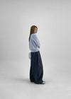 Letsho Folding Nylon Banding Two-Way Pants