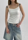 Meloburn Ribbed Strap Sleeveless