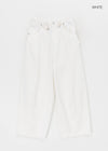 Poje String Carpenter Balloon Cotton Pants