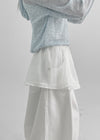 Bedding Layered Frill Banding Skirt