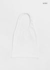 Lyles Semi-Crop Ribbed Halter Sleeveless