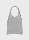 Lyles Semi-Crop Ribbed Halter Sleeveless